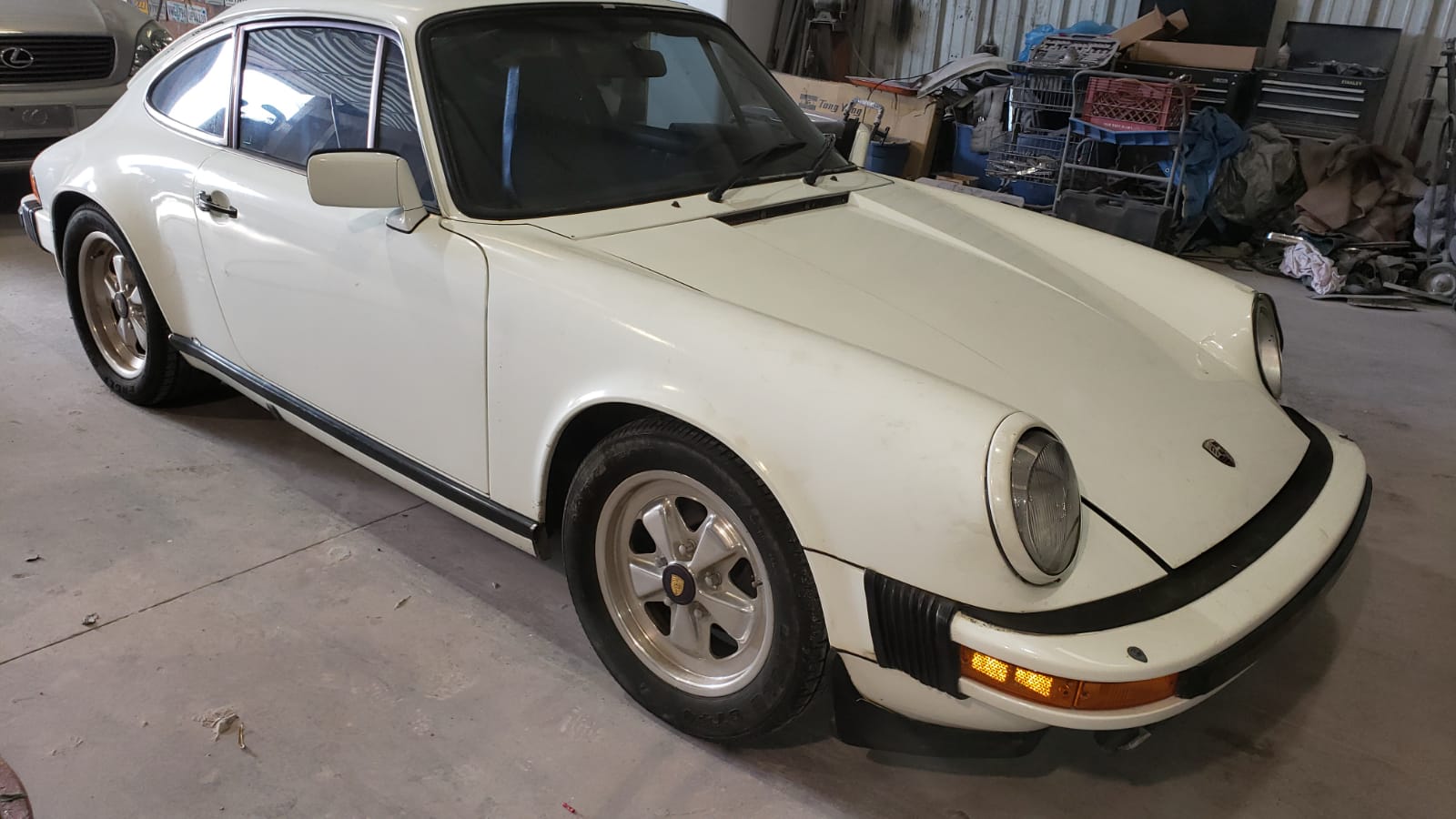 1980 Porsche 911SC Coupe White