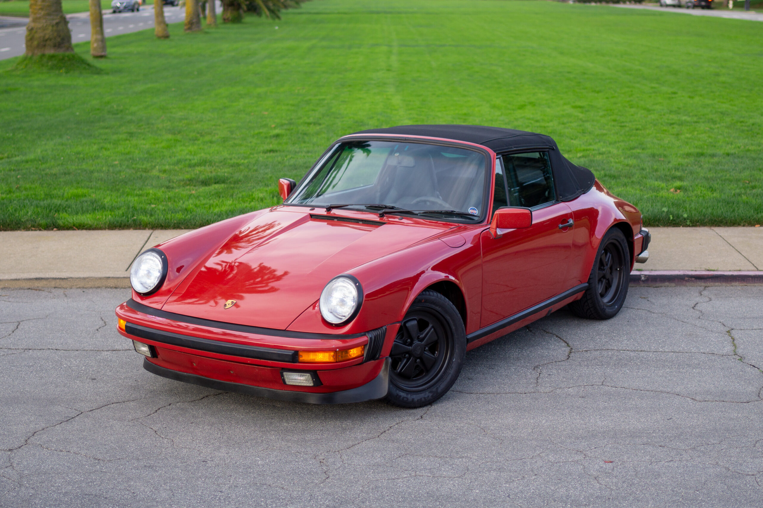 1987 Porsche 911 Cabriolet Carmine Red